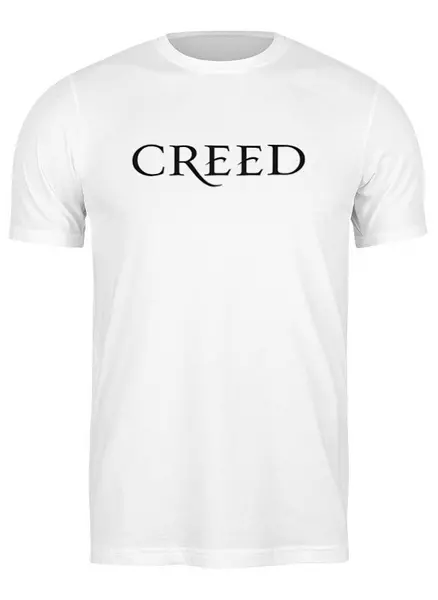 Заказать мужскую футболку в Москве. Футболка классическая Рок-группа "Creed" от Fedor - готовые дизайны и нанесение принтов.