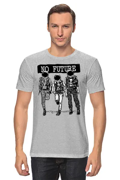 Заказать мужскую футболку в Москве. Футболка классическая Oldschool от oneredfoxstore@gmail.com - готовые дизайны и нанесение принтов.