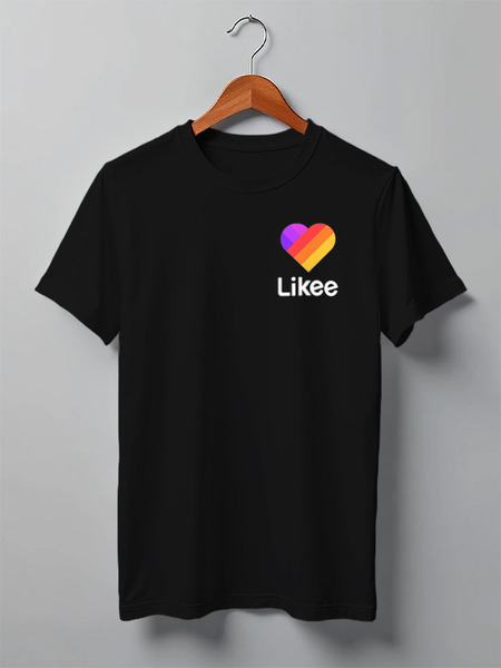 Заказать мужскую футболку в Москве. Футболка классическая Likee  от DESIGNER   - готовые дизайны и нанесение принтов.