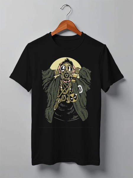 Заказать мужскую футболку в Москве. Футболка классическая Oldschool от oneredfoxstore@gmail.com - готовые дизайны и нанесение принтов.