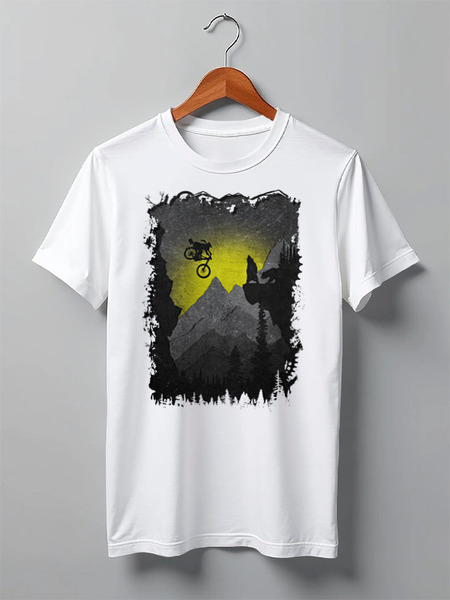 Заказать мужскую футболку в Москве. Футболка классическая Bears Drop от oneredfoxstore@gmail.com - готовые дизайны и нанесение принтов.