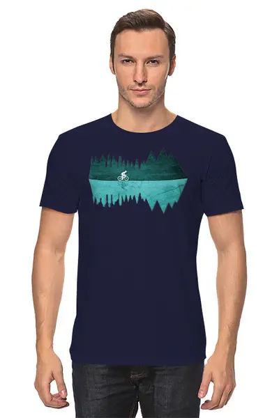 Заказать мужскую футболку в Москве. Футболка классическая Gravel Go GO от oneredfoxstore@gmail.com - готовые дизайны и нанесение принтов.