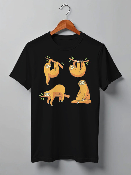 Заказать мужскую футболку в Москве. Футболка классическая Animals от oneredfoxstore@gmail.com - готовые дизайны и нанесение принтов.