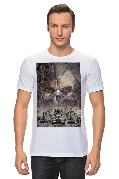 Заказать мужскую футболку в Москве. Футболка классическая Mad Max от priceless - готовые дизайны и нанесение принтов.