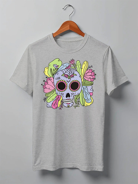 Заказать мужскую футболку в Москве. Футболка классическая Zombies от oneredfoxstore@gmail.com - готовые дизайны и нанесение принтов.
