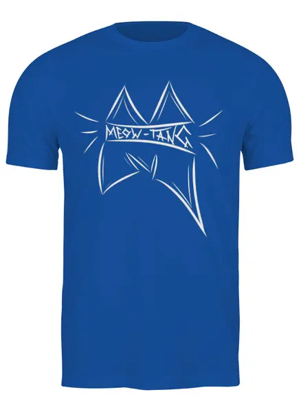 Заказать мужскую футболку в Москве. Футболка классическая Meow-Tang Clan от oneredfoxstore@gmail.com - готовые дизайны и нанесение принтов.