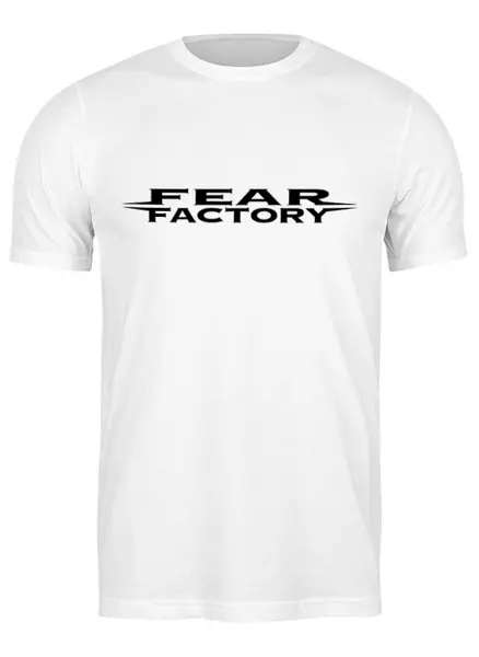 Заказать мужскую футболку в Москве. Футболка классическая Fear Factory от Fedor - готовые дизайны и нанесение принтов.