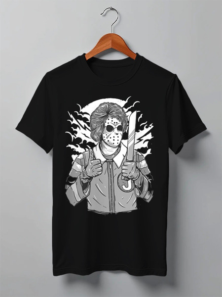 Заказать мужскую футболку в Москве. Футболка классическая Zombies от oneredfoxstore@gmail.com - готовые дизайны и нанесение принтов.
