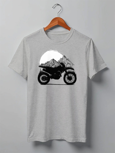 Заказать мужскую футболку в Москве. Футболка классическая Enduro от oneredfoxstore@gmail.com - готовые дизайны и нанесение принтов.