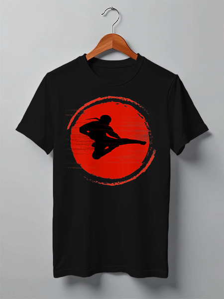 Заказать мужскую футболку в Москве. Футболка классическая Japan от oneredfoxstore@gmail.com - готовые дизайны и нанесение принтов.