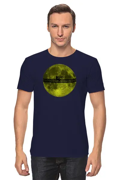 Заказать мужскую футболку в Москве. Футболка классическая Mountain Bike от oneredfoxstore@gmail.com - готовые дизайны и нанесение принтов.