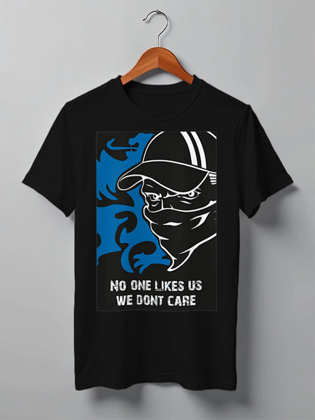 Заказать мужскую футболку в Москве. Футболка классическая Millwall Hooligan Tee от Millwall Supporters Club Russia - готовые дизайны и нанесение принтов.