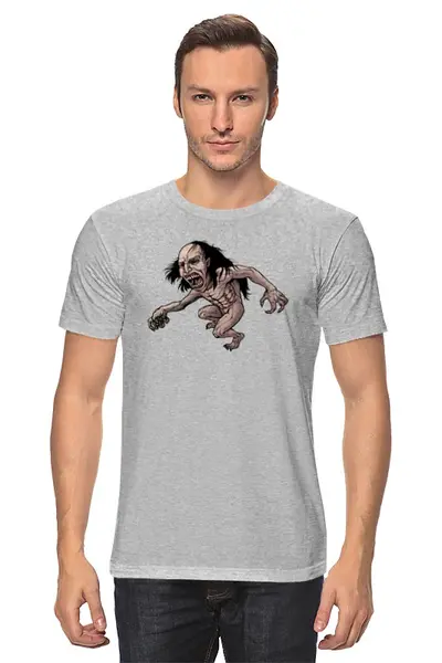 Заказать мужскую футболку в Москве. Футболка классическая Чудовище от T-shirt print  - готовые дизайны и нанесение принтов.