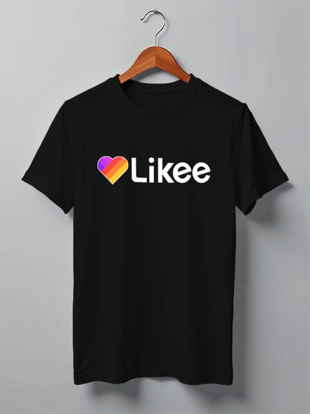 Заказать мужскую футболку в Москве. Футболка классическая Likee  от DESIGNER   - готовые дизайны и нанесение принтов.