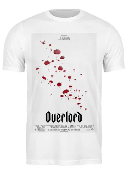 Заказать мужскую футболку в Москве. Футболка классическая Оверлорд / Overlord от kino.printio.ru - готовые дизайны и нанесение принтов.