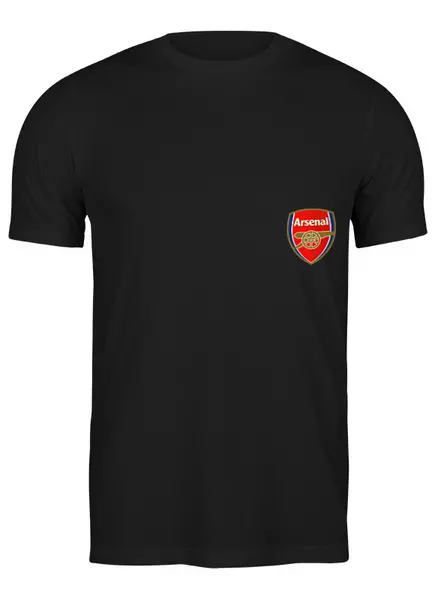 Заказать мужскую футболку в Москве. Футболка классическая Арсенал(Arsenal) от Ника - готовые дизайны и нанесение принтов.