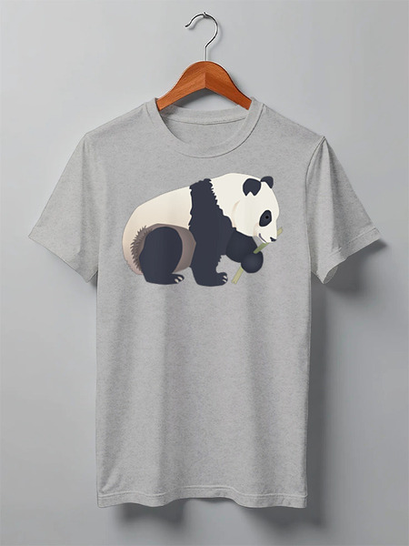 Заказать мужскую футболку в Москве. Футболка классическая Bear Here от oneredfoxstore@gmail.com - готовые дизайны и нанесение принтов.