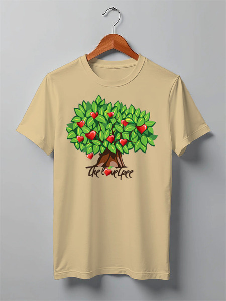 Заказать мужскую футболку в Москве. Футболка классическая iCalistini The Love Tree Дерево Любви от iCALISTIni - готовые дизайны и нанесение принтов.