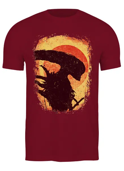 Заказать мужскую футболку в Москве. Футболка классическая Aliens от oneredfoxstore@gmail.com - готовые дизайны и нанесение принтов.