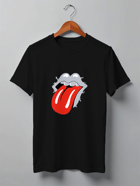 Заказать мужскую футболку в Москве. Футболка классическая Rolling Stones x Mad Max от originals - готовые дизайны и нанесение принтов.
