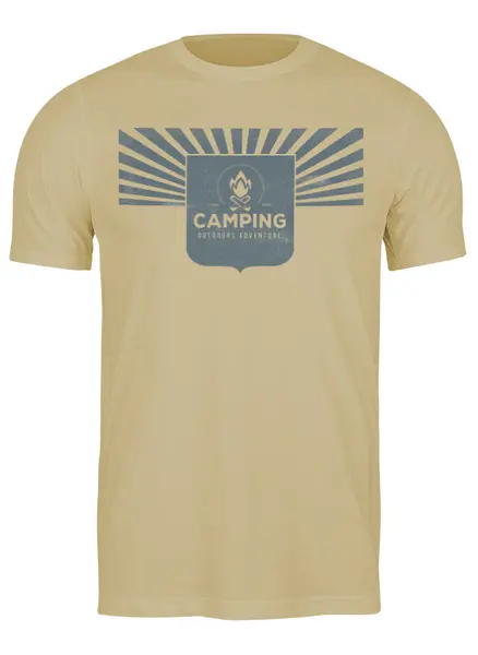 Заказать мужскую футболку в Москве. Футболка классическая Mountains от oneredfoxstore@gmail.com - готовые дизайны и нанесение принтов.