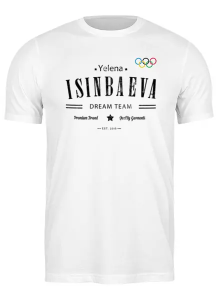 Заказать мужскую футболку в Москве. Футболка классическая Dream Team от Pinky-Winky - готовые дизайны и нанесение принтов.