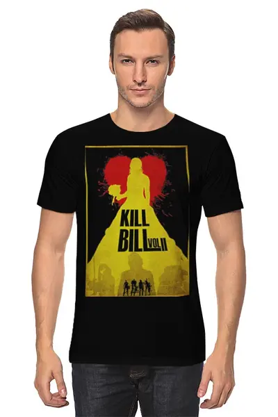 Заказать мужскую футболку в Москве. Футболка классическая Kill Bill 2 от KinoArt - готовые дизайны и нанесение принтов.
