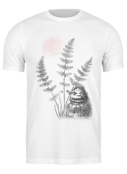 Заказать мужскую футболку в Москве. Футболка классическая Forest Guardian от oneredfoxstore@gmail.com - готовые дизайны и нанесение принтов.