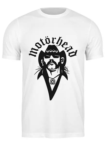 Заказать мужскую футболку в Москве. Футболка классическая Motorhead от Wax  - готовые дизайны и нанесение принтов.