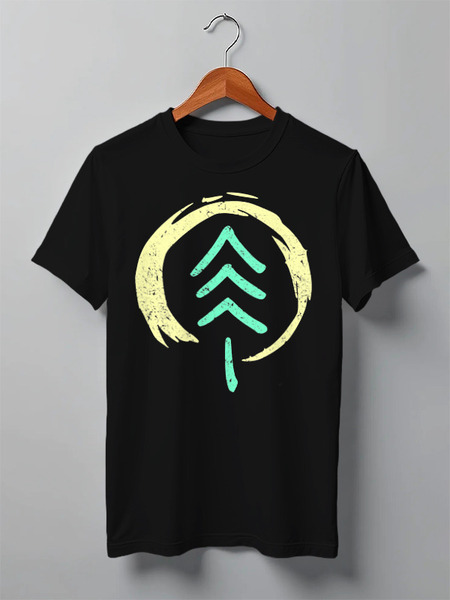 Заказать мужскую футболку в Москве. Футболка классическая Forest от oneredfoxstore@gmail.com - готовые дизайны и нанесение принтов.