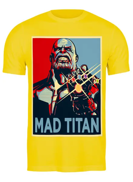 Заказать мужскую футболку в Москве. Футболка классическая Titan  от T-shirt print  - готовые дизайны и нанесение принтов.