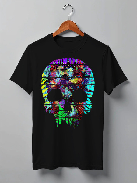 Заказать мужскую футболку в Москве. Футболка классическая Forest от oneredfoxstore@gmail.com - готовые дизайны и нанесение принтов.