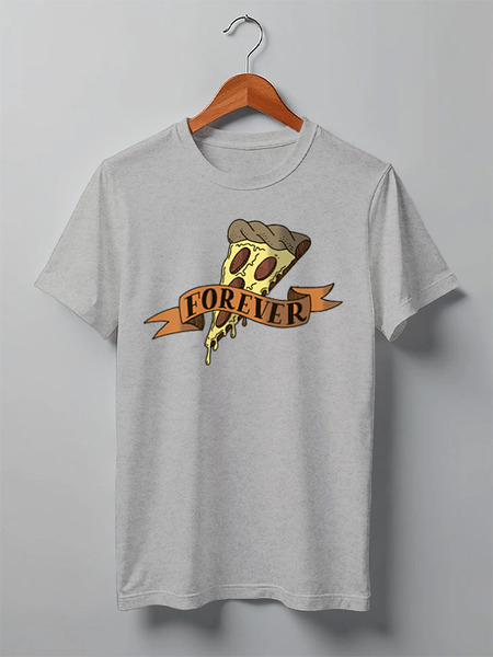 Заказать мужскую футболку в Москве. Футболка классическая Burgers от oneredfoxstore@gmail.com - готовые дизайны и нанесение принтов.