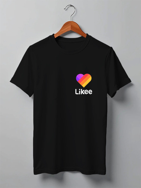 Заказать мужскую футболку в Москве. Футболка классическая Likee  от DESIGNER   - готовые дизайны и нанесение принтов.