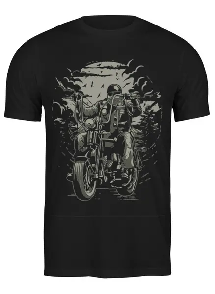 Заказать мужскую футболку в Москве. Футболка классическая Oldschool от oneredfoxstore@gmail.com - готовые дизайны и нанесение принтов.
