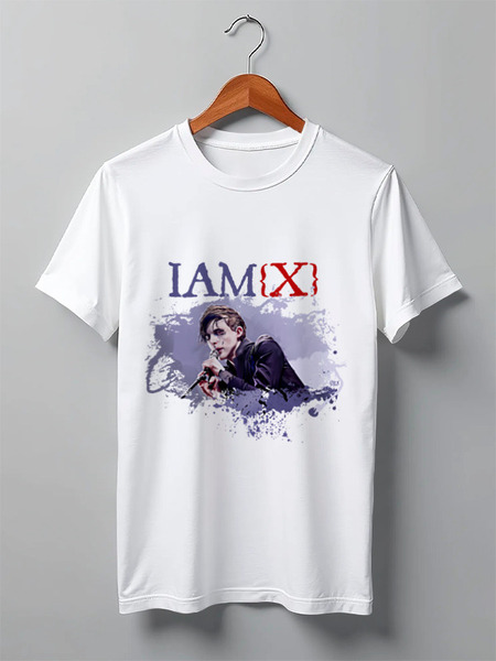Заказать мужскую футболку в Москве. Футболка классическая IAMX / Chris Corner от OEX design - готовые дизайны и нанесение принтов.