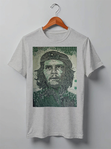 Заказать мужскую футболку в Москве. Футболка классическая Che Guevara  от Leichenwagen - готовые дизайны и нанесение принтов.
