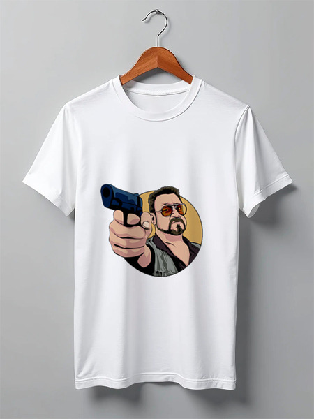Заказать мужскую футболку в Москве. Футболка классическая WalterSobchak от BURNSHIRTS - готовые дизайны и нанесение принтов.