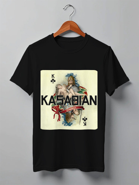 Заказать мужскую футболку в Москве. Футболка классическая Kasabian - Empire от Денис - готовые дизайны и нанесение принтов.