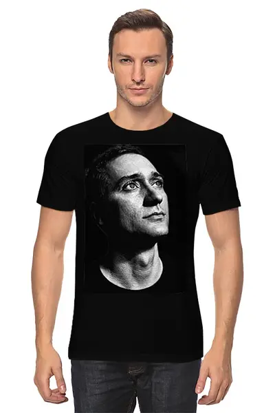 Заказать мужскую футболку в Москве. Футболка классическая Paul Van Dyk от Серёга Холод - готовые дизайны и нанесение принтов.