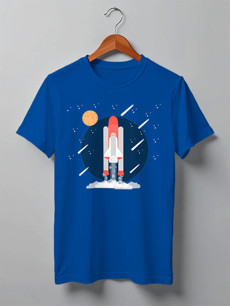 Заказать мужскую футболку в Москве. Футболка классическая The Spaceway от The Spaceway  - готовые дизайны и нанесение принтов.