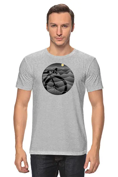 Заказать мужскую футболку в Москве. Футболка классическая Gravel Colors от oneredfoxstore@gmail.com - готовые дизайны и нанесение принтов.