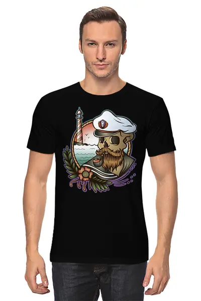 Заказать мужскую футболку в Москве. Футболка классическая Zombies от oneredfoxstore@gmail.com - готовые дизайны и нанесение принтов.