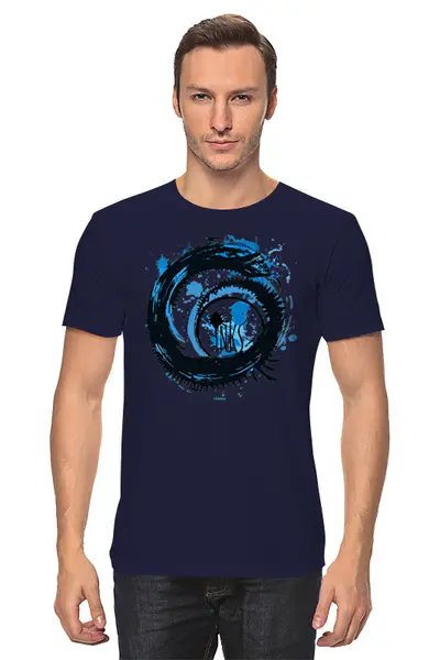 Заказать мужскую футболку в Москве. Футболка классическая Aliens от oneredfoxstore@gmail.com - готовые дизайны и нанесение принтов.