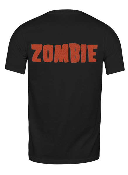 Заказать мужскую футболку в Москве. Футболка классическая Zombie Sheriff от Leichenwagen - готовые дизайны и нанесение принтов.