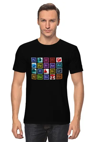 Заказать мужскую футболку в Москве. Футболка классическая я дизайнер от veatim@yandex.ru - готовые дизайны и нанесение принтов.