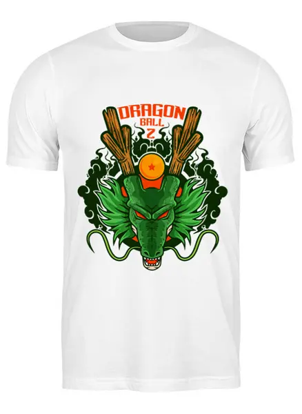 Заказать мужскую футболку в Москве. Футболка классическая Дракон от Yaroslava - готовые дизайны и нанесение принтов.