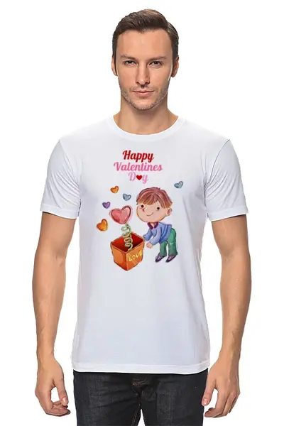 Заказать мужскую футболку в Москве. Футболка классическая valentine t-shirt 4 от rancid - готовые дизайны и нанесение принтов.