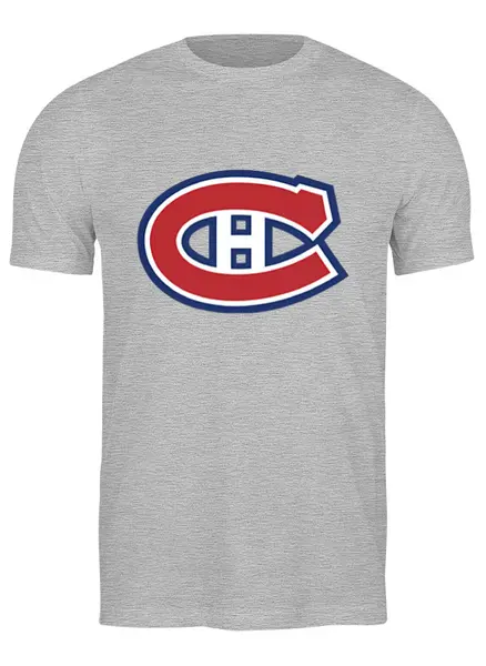 Заказать мужскую футболку в Москве. Футболка классическая Montreal Canadiens / NHL Canada от KinoArt - готовые дизайны и нанесение принтов.