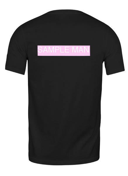 Заказать мужскую футболку в Москве. Футболка классическая SAMPLEMAN от ICECREMIER - готовые дизайны и нанесение принтов.